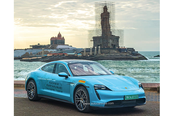 Kashmir to Kanyakumari: 4,500km in a Porsche Taycan EV